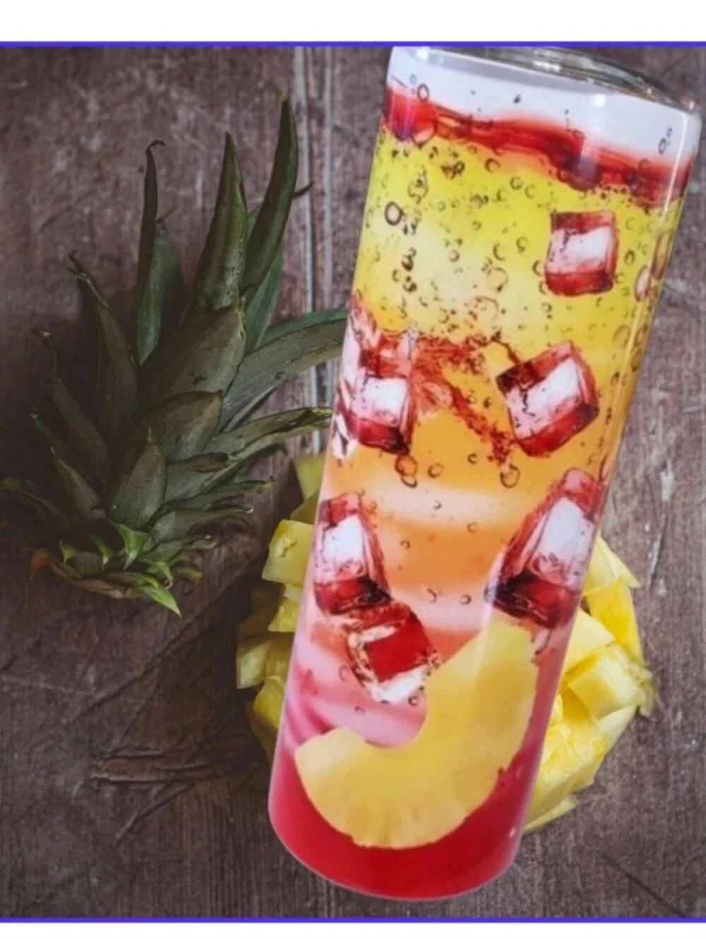 Pineapple Ice 20oz Tumbler 🎉sale